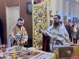 Неделя 28-я по Пятидесятнице, святых праотец, день памяти святителя Спиридона, епископа Тримифунтского